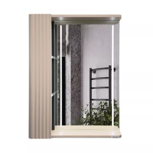 Шкаф зеркальный Comforty Ангара 60 LED-подсветка Дуб латте 00-00020689CF Шкаф зеркальный Comforty Ангара 60 LED-подсветка Дуб латте 00-00020689CF