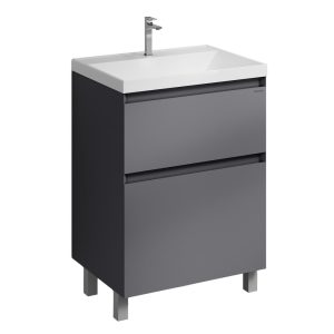 Тумба напольная Grossman Меркадо 60 Графит матовый 106071