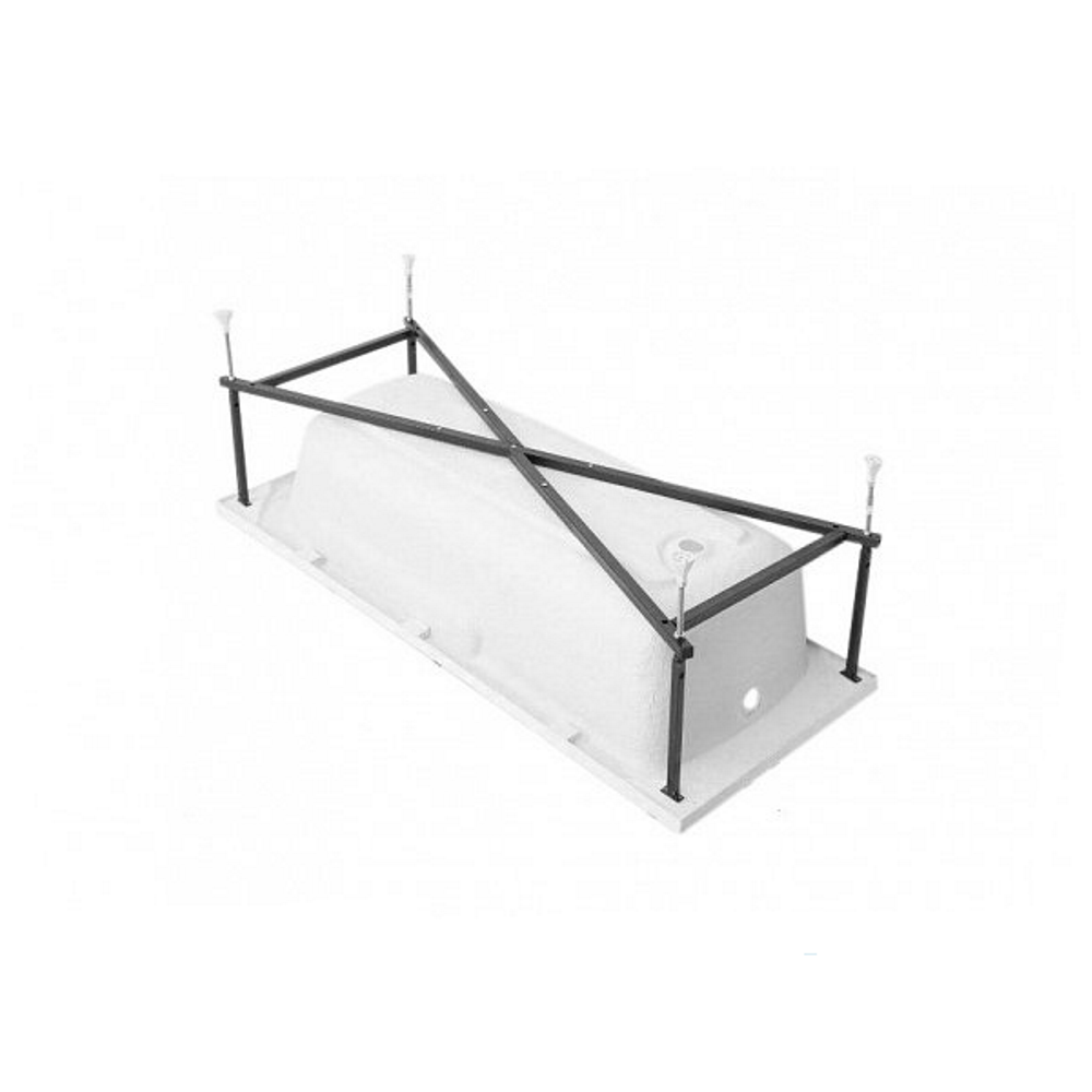 Каркас Aquanet Grenada 170х80 Черный 158502 Каркас Aquanet Grenada 170х80 Черный 158502