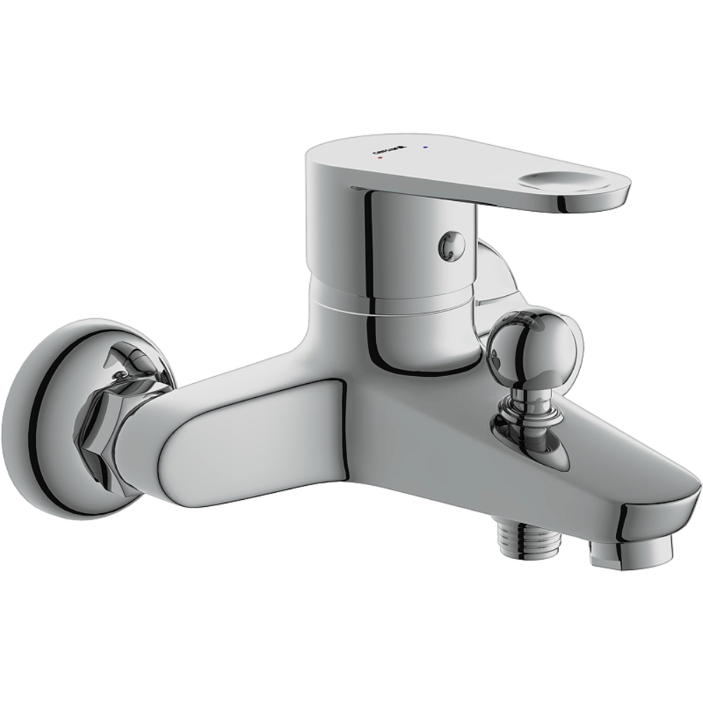 Смеситель для ванны Cersanit Cari Хром глянцевый 63026 Смеситель для ванны Cersanit Cari Хром глянцевый 63026