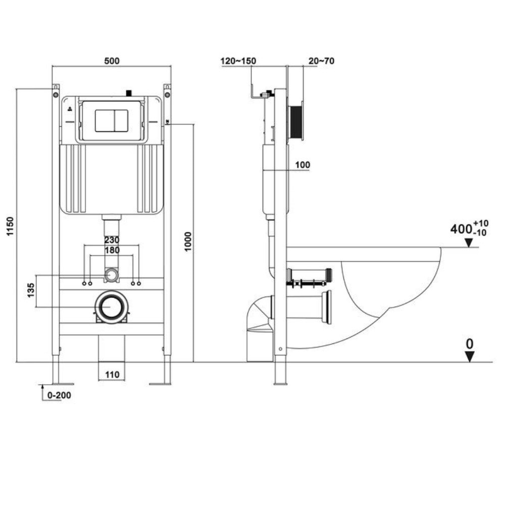 Инсталляция для унитаза Grossman 900.K31.02.000 Инсталляция для унитаза Grossman 900.K31.02.000 — изображение 5