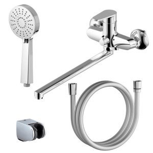 Смеситель для ванны Azario Castelo Хром глянцевый AZ-VJC138274C