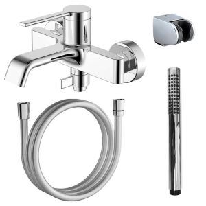 Смеситель для ванны Azario Vincente Хром глянцевый AZ-VRZ238326C