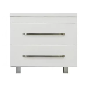 Тумба напольная Эстет Рава  89,8 с раковиной Белый рава90-2