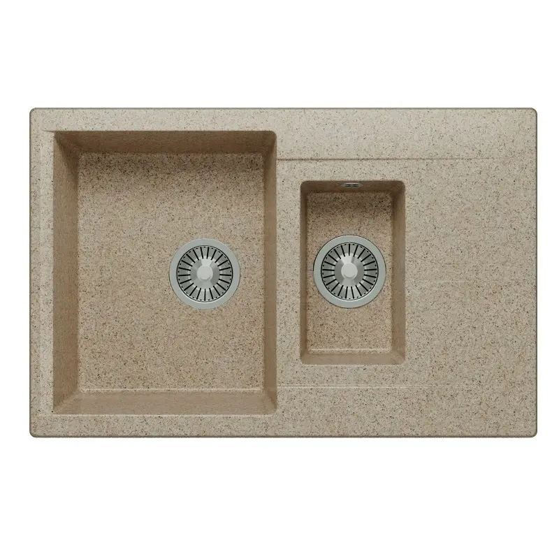 Мойка кухонная Polygran Brig 77 621435 Песочный Мойка кухонная Polygran Brig 77 621435 Песочный