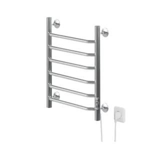 Полотенцесушитель электрический Санприз Виктория П6 500*600 11073 Хром глянцевый диммер справа