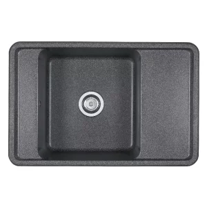 Мойка кухонная Aquaton Беллис 78 Графит 1A725032BS210