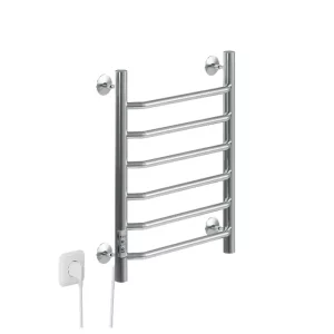 Полотенцесушитель электрический Санприз Виктория П6 500*600 11074 Хром глянцевый диммер слева