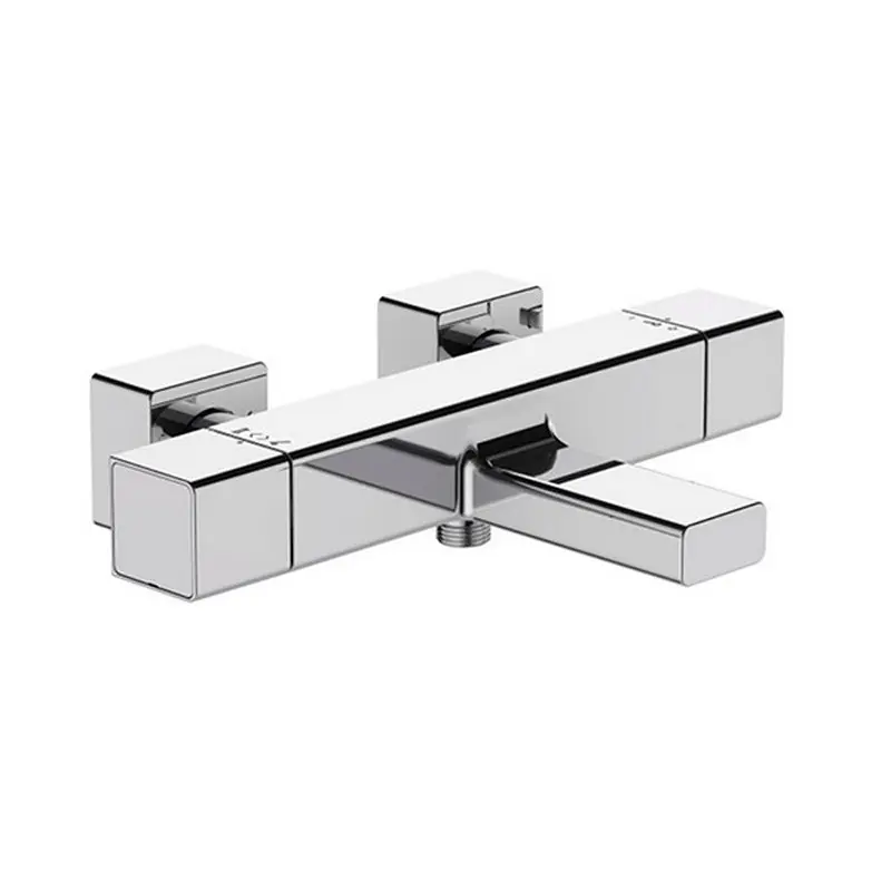 Смеситель для ванны Jacob Delafon Strayt с термостатом E9127-CP Смеситель для ванны Jacob Delafon Strayt с термостатом E9127-CP