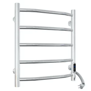 Полотенцесушитель электрический Laris Виктория П5 50х40 правый Хром глянцевый 73207637