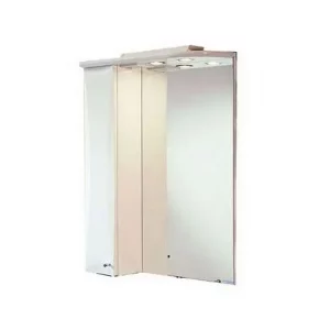 Шкаф зеркальный Aquaton Джимми 57 М белый левый 1A034002DJ01L