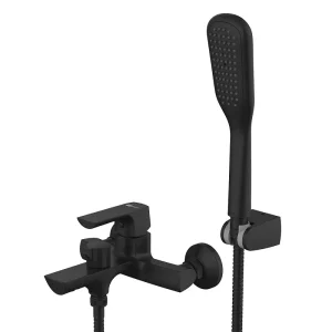 Смеситель для ванны Lemark Ursus LM7214BL Черный матовый