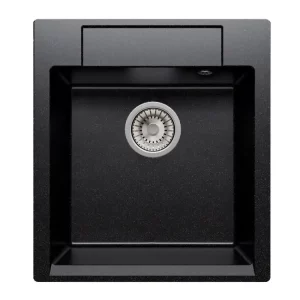 Мойка кухонная Polygran Argo 46 444676 Черный матовый