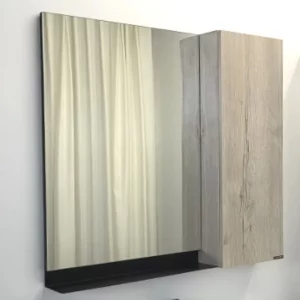 Шкаф зеркальный Comforty Бонн 88 Дуб дымчатый 00-00001951CF Шкаф зеркальный Comforty Бонн 88 Дуб дымчатый 00-00001951CF