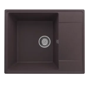 Мойка кухонная Ulgran Quartz Prima 605-06 Трюфель