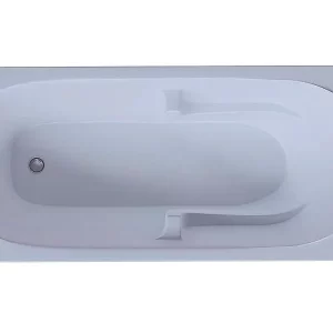 Ванна акриловая Aquatek Лея 170х75 (каркас + слив-перелив) Белый LEY170-0000045