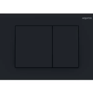 Клавиша смыва Aquatek 001D Черный матовый KDI-0000012