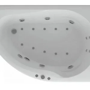 Ванна акриловая Акватек Вирго 150х100 правая