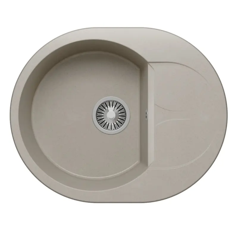 Мойка кухонная Polygran Atol 62 678941 Серый Мойка кухонная Polygran Atol 62 678941 Серый