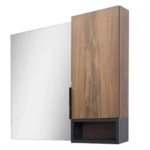 Шкаф зеркальный Comforty Штутгарт 16 Дуб темно-коричневый 00004151037CF