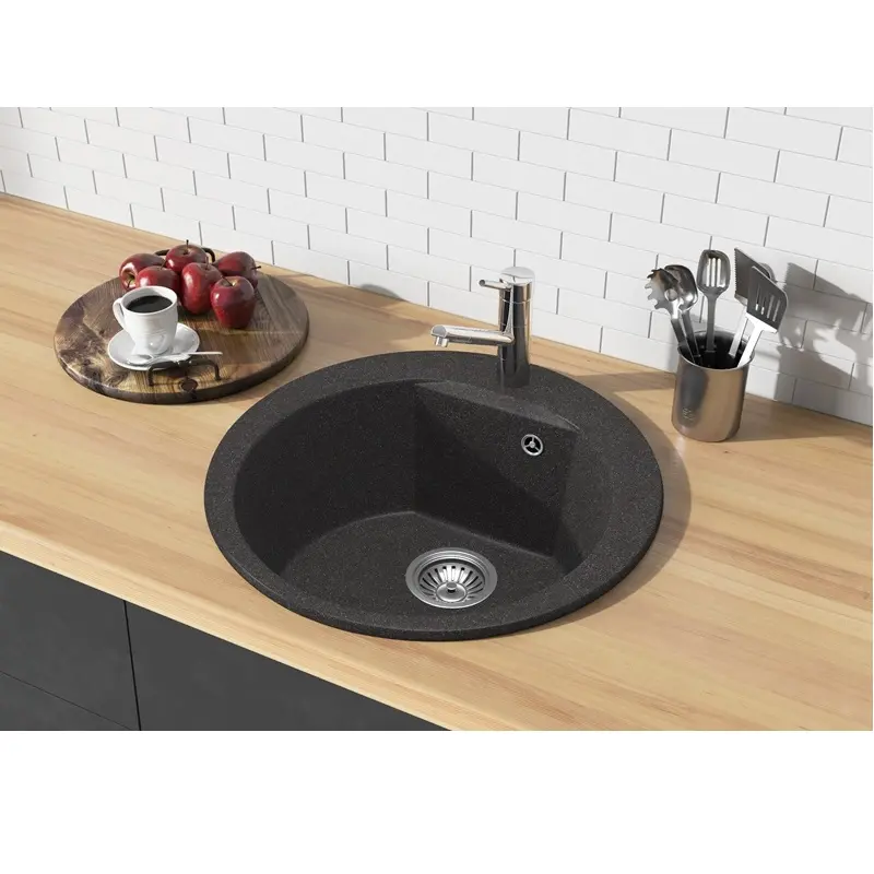 Мойка кухонная Polygran Atol 52 627482 Терракот Мойка кухонная Polygran Atol 52 627482 Терракот — изображение 2