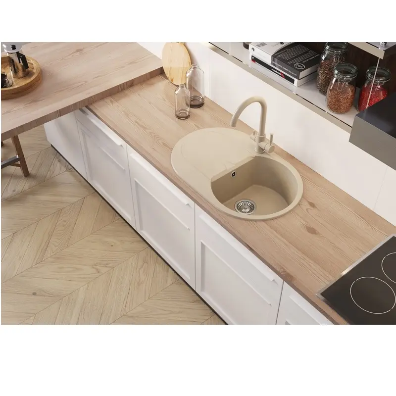 Мойка кухонная Polygran Atol 76 679009 Серый Мойка кухонная Polygran Atol 76 679009 Серый — изображение 2