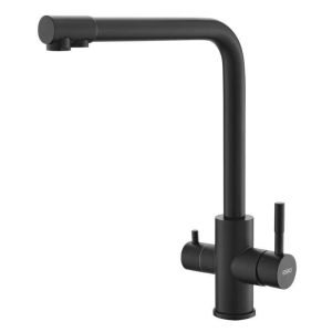 Смеситель для кухни Esko Kitchen Черный матовый K24 B