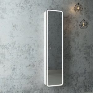 Шкаф зеркальный Агата Lorenzo 40 c сенсором Белый МВК009 Шкаф зеркальный Агата Lorenzo 40 c сенсором Белый МВК009