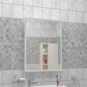 Шкаф зеркальный Агата Reflex 50 с сенсором Белый МВК127 Шкаф зеркальный Агата Reflex 50 с сенсором Белый МВК127