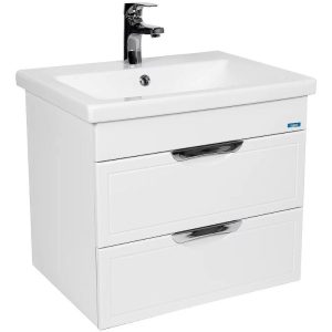 Тумба подвесная Viant Лима 60 с раковиной Como Белый VLIM60CO-T2YP Тумба подвесная Viant Лима 60 с раковиной Como Белый VLIM60CO-T2YP