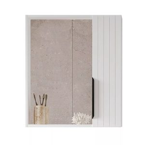 Шкаф зеркальный Viant Сицилия 60 правый Белый VSIC60BEL-ZSH