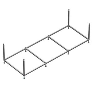 Каркас Roca Easy 170х75 (каркас,слив-перелив,креп.к стене,креп.к фронт.) ZRU9302900